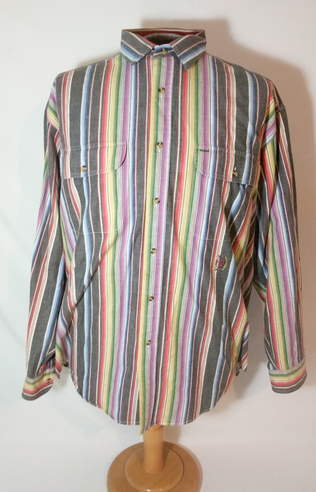 Tommy Hilfiger Surplus Style Button-Down Shirt EUC